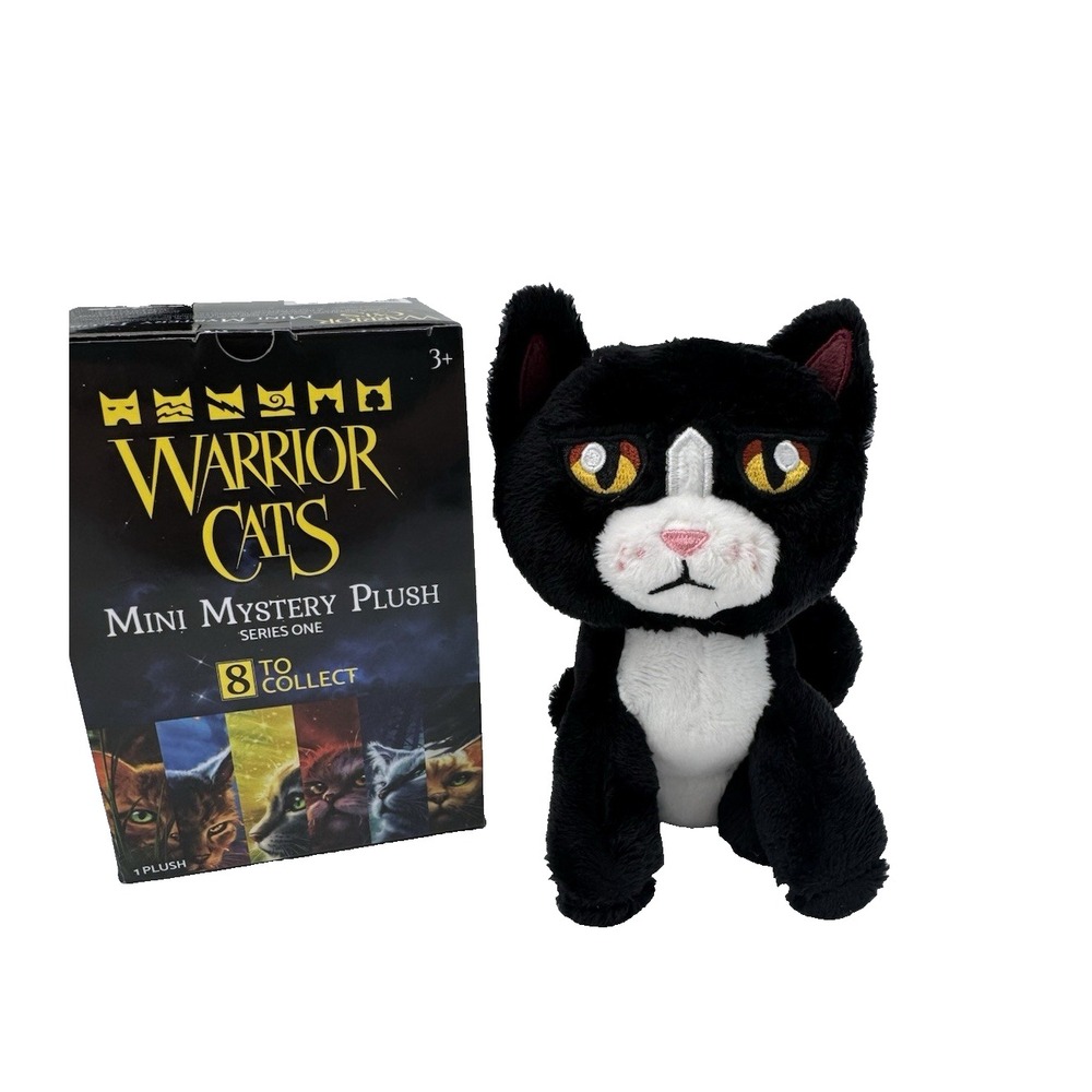 Warrior Cats Tallstar Mini Mystery Plush Book Series 1 New Uncommon HTF Trendy